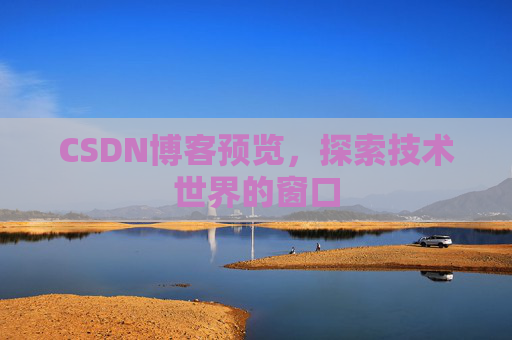 CSDN博客预览，探索技术世界的窗口